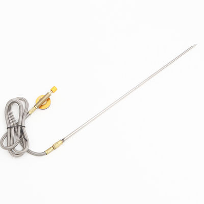 Tubo de adaptador de gás de aço inoxidável para churrasco, arranque de fogo, fogão de acampamento, válvula de recarga de gás