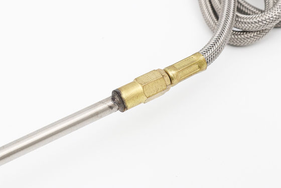 Tubo de adaptador de gás de aço inoxidável para churrasco, arranque de fogo, fogão de acampamento, válvula de recarga de gás