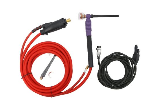 WP-9/20 17 1826 TIG Soldagem Tocha cabeça do corpo flexível 125Amp refrigerado a ar