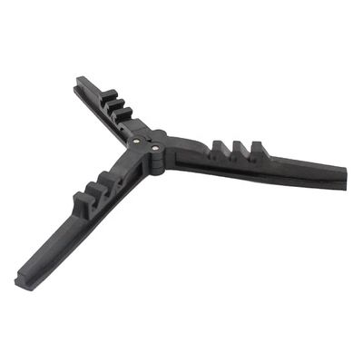 Base do tanque de gás de plástico Bracket Camping Folding Canister Stand Backpack Stabilizer de combustível
