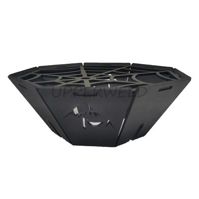 Forno de gás de acampamento ao ar livre com superfície de aço inoxidável e design leve