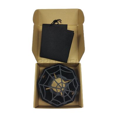 Forno de gás de acampamento ao ar livre com superfície de aço inoxidável e design leve