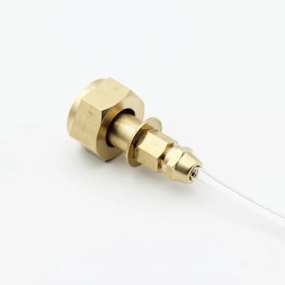 Acampamento de metal fogão a gás adaptador de recarga de propano para o exterior na Rússia LOGO personalizado