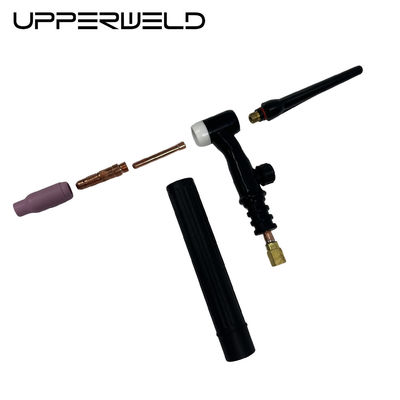 Tipo de gás Tig Soldadura Tocha/corpo de tocha preta para soldadura profissional UPERWELD WP17FV