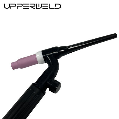 Tipo de gás Tig Soldadura Tocha/corpo de tocha preta para soldadura profissional UPERWELD WP17FV