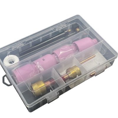 Atualize sua tocha de soldagem TIG com WP9 20 Kit de Consumo de bico de cerâmica e lente de gás