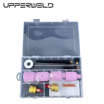 Atualize sua tocha de soldagem TIG com WP9 20 Kit de Consumo de bico de cerâmica e lente de gás