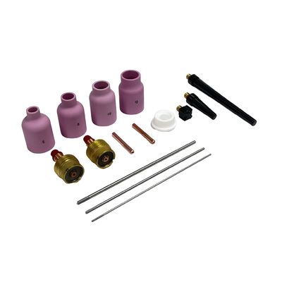 Atualize sua tocha de soldagem TIG com WP9 20 Kit de Consumo de bico de cerâmica e lente de gás