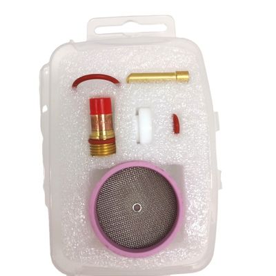 Tocha de solda 53NACN WP9 20 Kit de bocal de cerâmica Lente de gás Cunha coletar para consumíveis Tig