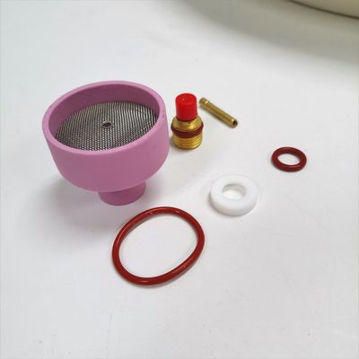 Tocha de solda 53NACN WP9 20 Kit de bocal de cerâmica Lente de gás Cunha coletar para consumíveis Tig