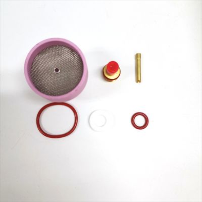 Tocha de solda 53NACN WP9 20 Kit de bocal de cerâmica Lente de gás Cunha coletar para consumíveis Tig