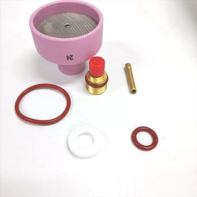Tocha de solda 53NACN WP9 20 Kit de bocal de cerâmica Lente de gás Cunha coletar para consumíveis Tig