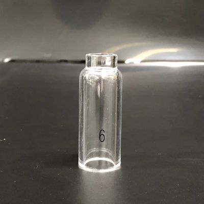 Suporte OEM UPPERWELD 10NQ-6 7 8 Bocal de vidro transparente Tig Acessórios para tocha de soldadura Tig