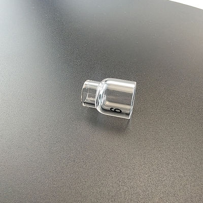 Suporte OEM UPPERWELD 13NQ10-6 Garrafa de vidro transparente Tig Acessórios para tocha de solda
