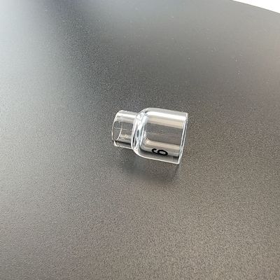 Suporte OEM UPPERWELD 13NQ10-6 Garrafa de vidro transparente Tig Acessórios para tocha de solda