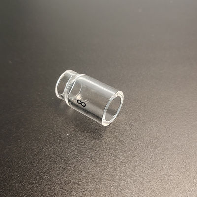 UPPERWELD 53NQ61S-8 Bico de vidro transparente Tig Acessório de tocha para melhor cobertura de gás