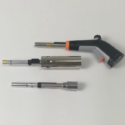 Potente Mapp de aquecimento queimador de ervas daninhas de propano com três bicos de latão Sim Dispositivo de ignição NW 0.43KG