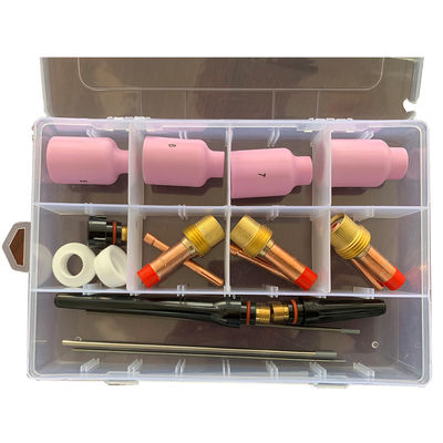 Kit de bico cerâmico de coleta de lâmpadas de soldagem para consumíveis de soldagem de tig
