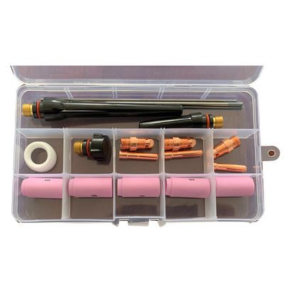 Kit de bico cerâmico de coleta de lâmpadas de soldagem para consumíveis de soldagem de tig