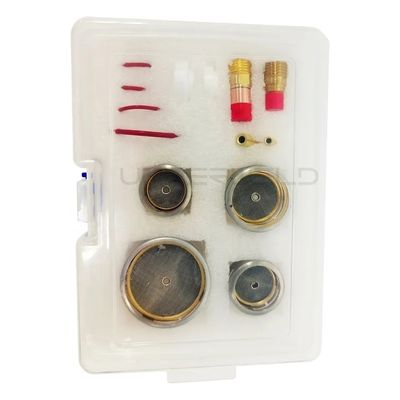 Soldadura de precisão com UPPERWELD WP17/18/26 9/20 54NQCN 26 Kit e proteção de aço inoxidável