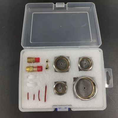 Soldadura de precisão com UPPERWELD WP17/18/26 9/20 54NQCN 26 Kit e proteção de aço inoxidável