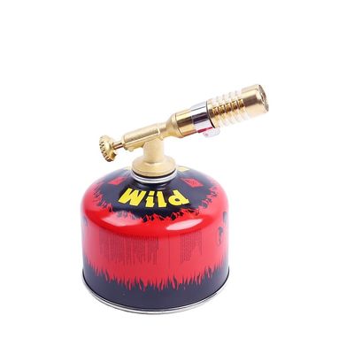 121*31.5*43mm Liga de cobre aço inoxidável BBQ tocha de butano portavel porta-tochas