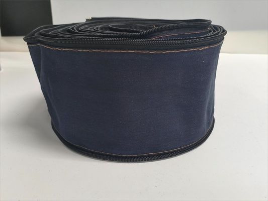 ODM UPPERWELD TIG MIG Soldagem Tocha Cable Cover Cowboy Zipper Denim Jaqueta estilo protetor segurança protetor durável