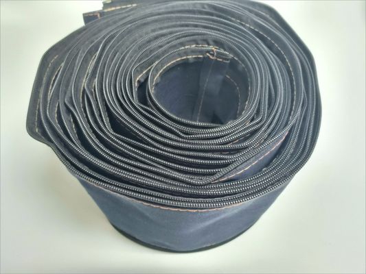 ODM UPPERWELD TIG MIG Soldagem Tocha Cable Cover Cowboy Zipper Denim Jaqueta estilo protetor segurança protetor durável