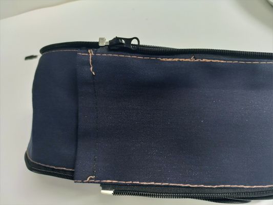 ODM UPPERWELD TIG MIG Soldagem Tocha Cable Cover Cowboy Zipper Denim Jaqueta estilo protetor segurança protetor durável