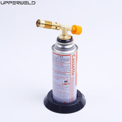 BBQ Blowtorch Butano Gas Soldagem Tocha Arma de Chama Tocha de Brass cabeça com suporte OEM