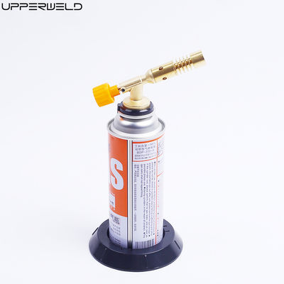 BBQ Blowtorch Butano Gas Soldagem Tocha Arma de Chama Tocha de Brass cabeça com suporte OEM