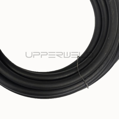 Cable de energia mangueira de borracha arrefecida a ar TIG consumíveis de solda para WP17 tocha em preto