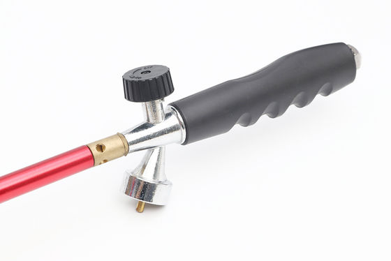 Tocha de aquecimento de queimador de ervas daninhas de propano com ignição piezo 60cm cabeça de tocha de latão