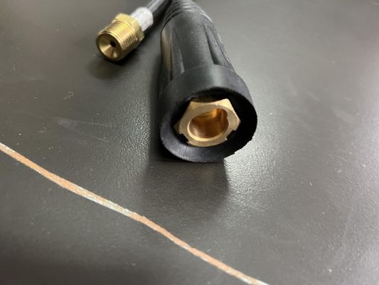 Suporte personalizado para conector de alimentação 10-25 Plug to M16 * 1.5 Adaptador de porca giratória feminina