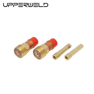 Lente de gás 4GL116 de soldadura superior em ouro e kit de colar de cunha 4C116GS para tocha de soldagem WP17 18 26