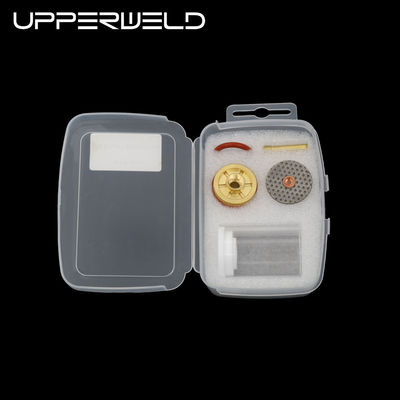 WP17 18 26 Tig Acessórios de tocha de solda Kit de bocal de vidro retas para tig