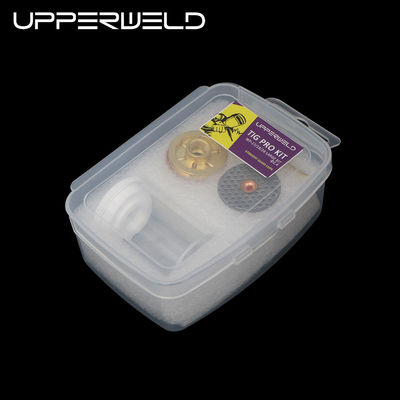 WP17 18 26 Tig Acessórios de tocha de solda Kit de bocal de vidro retas para tig
