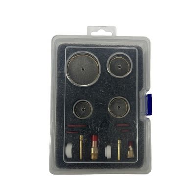 WP17/18/26 Tig Torch Glass Cups Upper 53NQCN TIG Consumíveis de solda para suporte personalizado OBM