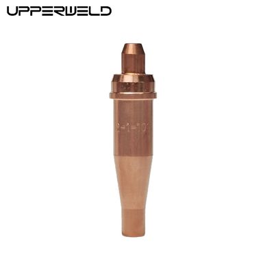 Nozzle de corte de gás de estilo americano 1-101 2 para propano acetileno oxigênio ponta da pistola de soldagem