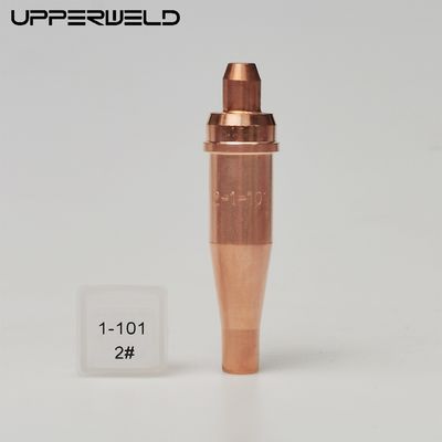 Nozzle de corte de gás de estilo americano 1-101 2 para propano acetileno oxigênio ponta da pistola de soldagem