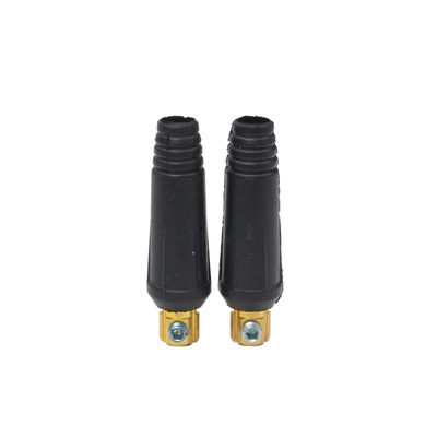 10-25 Homem 100A-200A Conector de cabo de solda de cobre de tipo europeu para máquina de solda