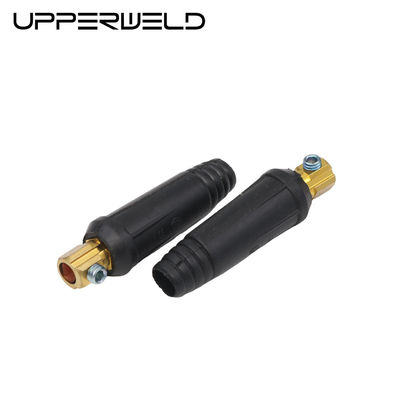10-25 Homem 100A-200A Conector de cabo de solda de cobre de tipo europeu para máquina de solda