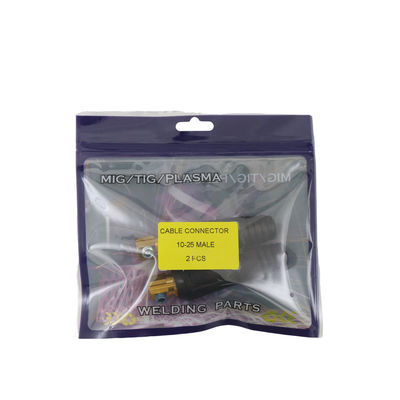 10-25 Homem 100A-200A Conector de cabo de solda de cobre de tipo europeu para máquina de solda