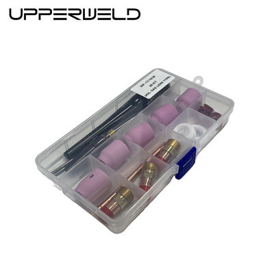 Alcançar Soldas TIG Perfeitas com Acessórios de Tocha de Soldadura TIG UPPERWELD 29PCS e Lentes de Gás