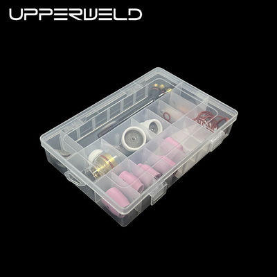 Acessórios para tochas de solda TIG Alumínio e bico transparente para peças sobressalentes TIG 30PCS