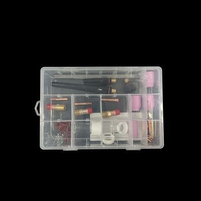 53N Bico TIG de cerâmica e transparente Peças sobressalentes 38PCS Acessórios para tochas de solda TIG