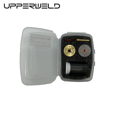 WP-17/18/26 TIG Soldagem Tocha Peças sobressalentes Quartz grande Kit de bocal e adaptador de colchão