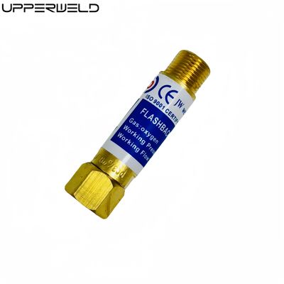 Arrestador de flashback de oxigénio superior para pressão de trabalho de 10 bar e fluxo de trabalho de 7000 L/h