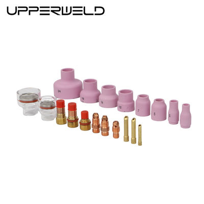 14pc Kit de acessórios de soldagem TIG para UPPERWELD WP9 WP 17 18 26