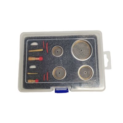 Kit de bico transparente de soporte de vidro cerâmico personalizado para solda TIG WP 9/20/17/18/26